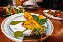 Tandoori salmon at Farzi London