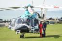 Air ambulance lands near seafront square for incident - live updates