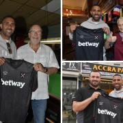 Three West Ham fans won the 2024/25 season's Cockney' kit in a giveaway