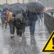 A yellow weather warning has been issued for London.