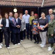 A Ukraine delegation visited health services in east London