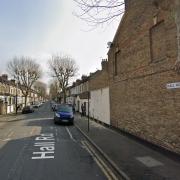 Frederick Finch, 88, of Hall Road (pictured), died after falling from a first-floor window, East London Coroner's Court has heard