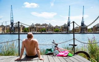 Royal Docks has a programme of outdoor swimming and activities this summer.  Image: Emma Nathan