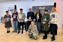 Talented authors - (left to right) Josie Dom, Aki Mckenzi, Sarah Banham, TG Trouper, DS Johnson-Mills, Julia Stone, Sam Scott, Carley-Ann Osborn