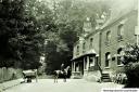 An historic photo of the pub