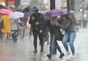 The Met Office has warned strong wind and heavy rain is likely during Saturday afternoon and evening.