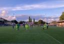 Leyton Orient in pre-season action against Dulwich Hamlet at Champion Hill