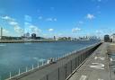 The International Air and Space Training Institute (IASTI) facility overlooks the runway at London City Airport.