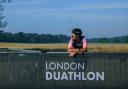 A London Duathlon competitor takes a breather. Image: LimeLight Sport