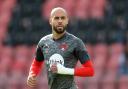 Leyton Orient's Jordan Graham went off early with injury at Burton