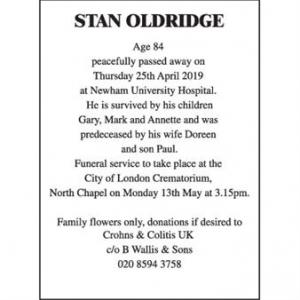 Stan Oldridge