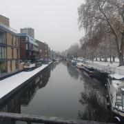 Snow at Victoria Park