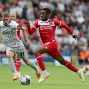 Leyton Orient's Jayden Sweeney in action against Portsmouth