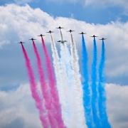 Find out how you can see the Red Arrows display team this summer.