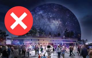 Plans for the MSG Sphere have been refused